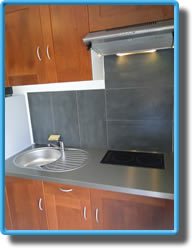 Cuisine du Studio Anses Arlet