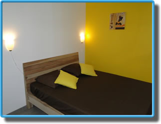 Coin Repos Chambre du Studio Anses Arlet
